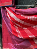 REHWA Maheshwari Handwoven Garbh Reshmi Bugdi Border Saree