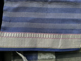 REHWA Maheshwari Handwoven Pure Cotton Gold Zari Half Chatai Border Saree
