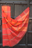 REHWA Maheshwari Handwoven Neem Reshmi GSV Border Saree