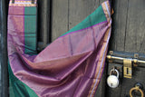 REHWA Handwoven Maheshwari Saree - Rajani Border