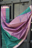 REHWA Handwoven Maheshwari Saree - Rajani Border